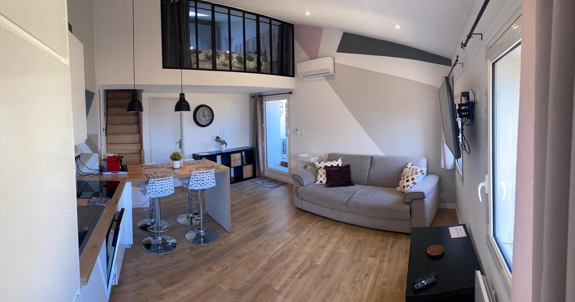 Spacieux Duplex, Vue Mer Et Belle Terrasse Hyeres Ngoại thất bức ảnh